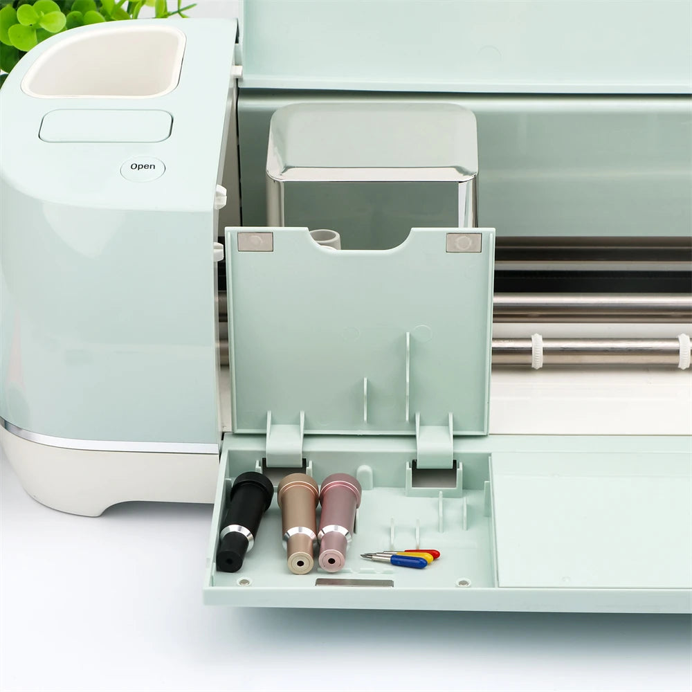 Metal Cut Blade Set with Housing — Compatible with Cricut Maker, Maker 3, Explore Air 2 & Explore 3, Replaceable Deep-Point Blade
