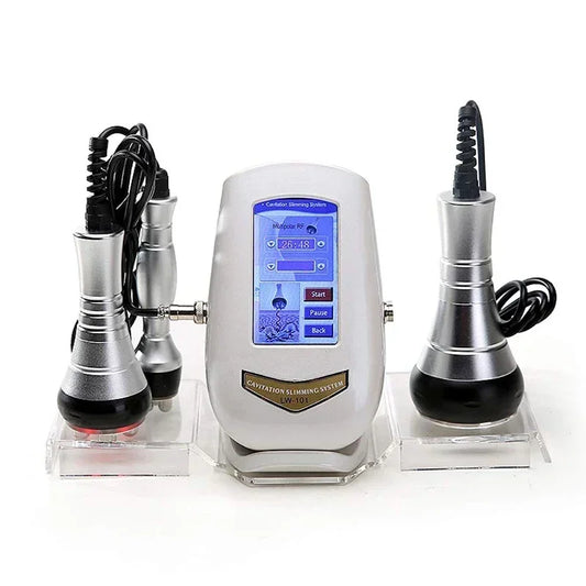 RF Tool 40K Cavitation Ultrasonic Body Slimming Machine - Multi-Polar Radio Frequency for Anti-Wrinkle, Skin Rejuvenation, and Lifting