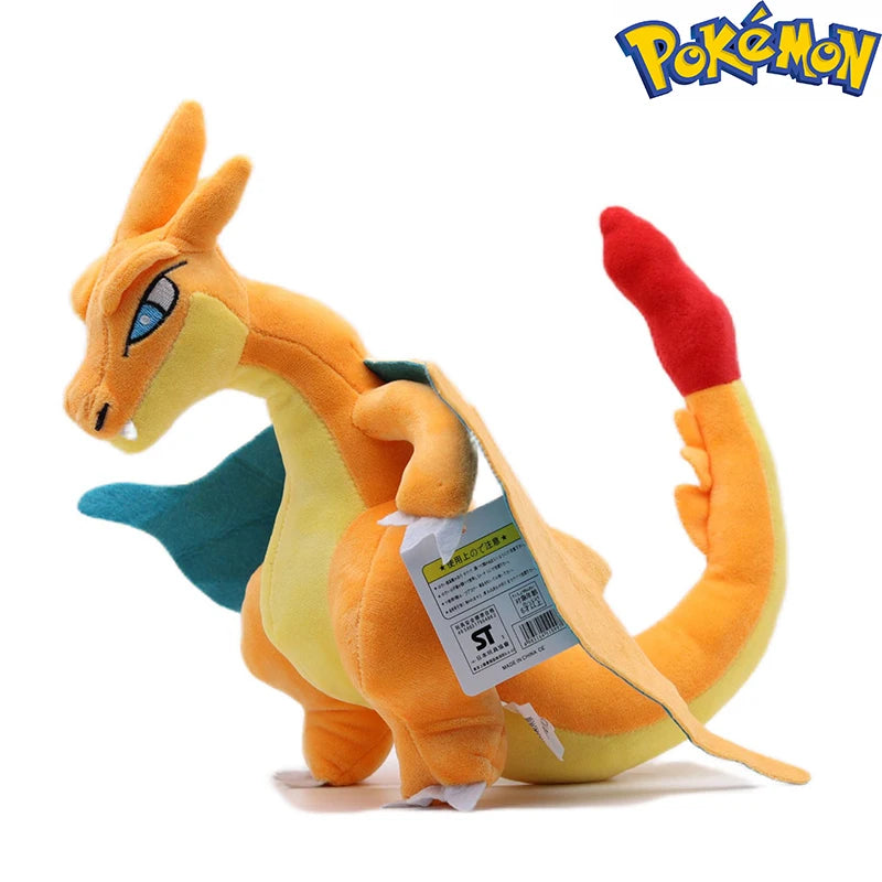 Pokémon Kawaii Plush Toys — Gengar, Haunter, Psyduck, Pikachu Stuffed Dolls, Anime Fire-Breathing Dragon Peluche Gift