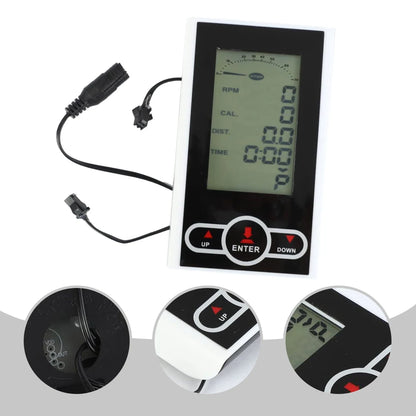 Exercise Bike Monitor Speedometer – Stationary Bike Elliptical Trainer Display, Computer Display Counters & Speed Parts