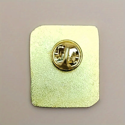 1984 Novel-Inspired Metal Brooch – Durable Badge for Men, Fashion Backpack & Clothing Accessory