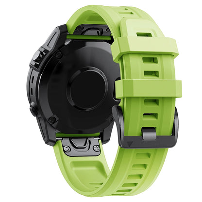 QuickFit Silicone Watch Strap 26mm 22mm for Garmin Fenix 7X 7 Pro 6X 6 5X 5 Plus 8 – Durable Replacement Sport Watchband