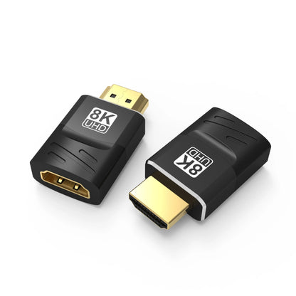 HDMI-Compatible Adapter – Mini/Micro HDMI to HDMI, 8K 60Hz, 4K 120Hz/144Hz Male to Female Converter for HDTV, Laptop, PS5
