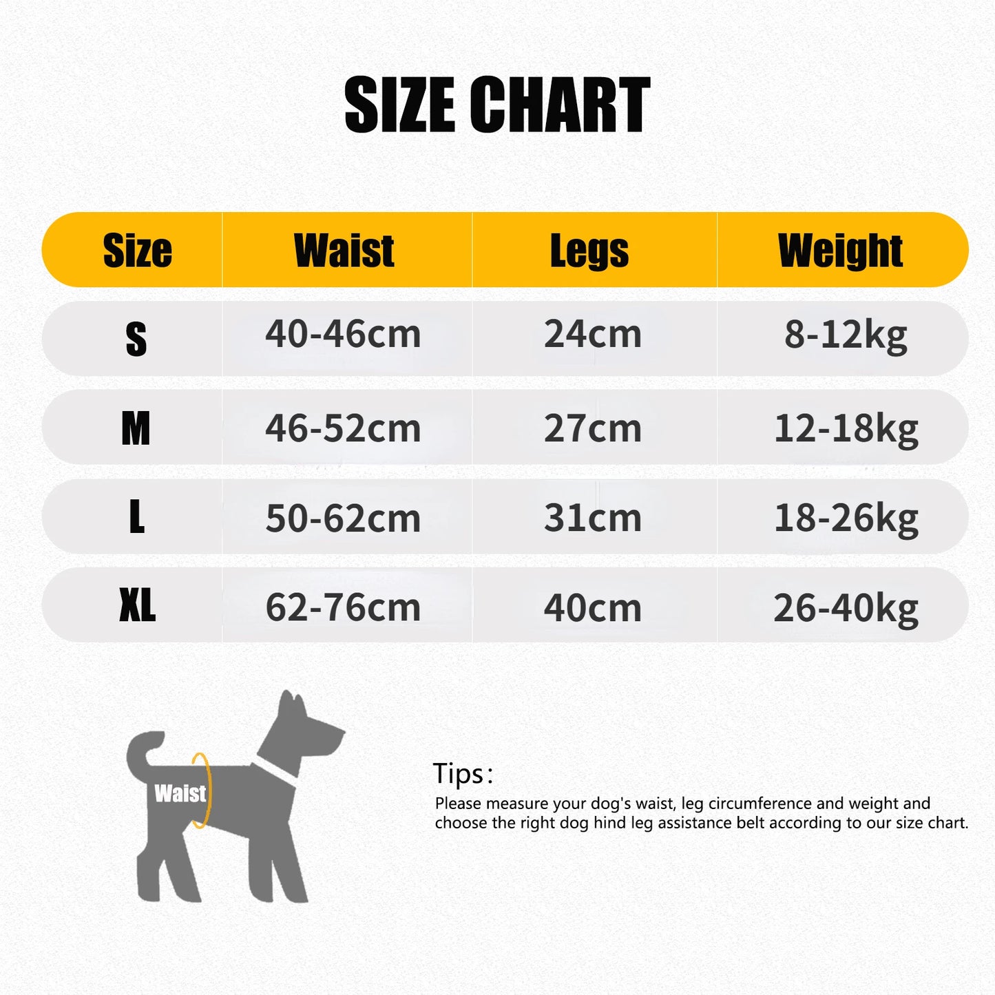 Dog Lift Harness for Large Dogs - Soft Padded Adjustable Back Leg Sling for Senior Pets and Joint Injuries