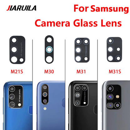 Rear Camera Glass Lens Replacement with Adhesive for Samsung M Series & A Series (M51, A10s, A20s, A12, A50s, A51, A71, M21, M31s)