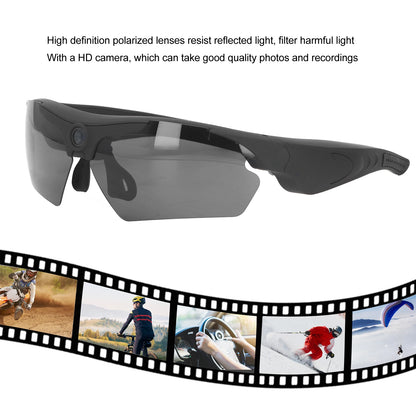 1080P HD Camera Glasses Sunglasses — Video Recording Glasses for Cycling, Driving, Hiking, Fishing & Hunting