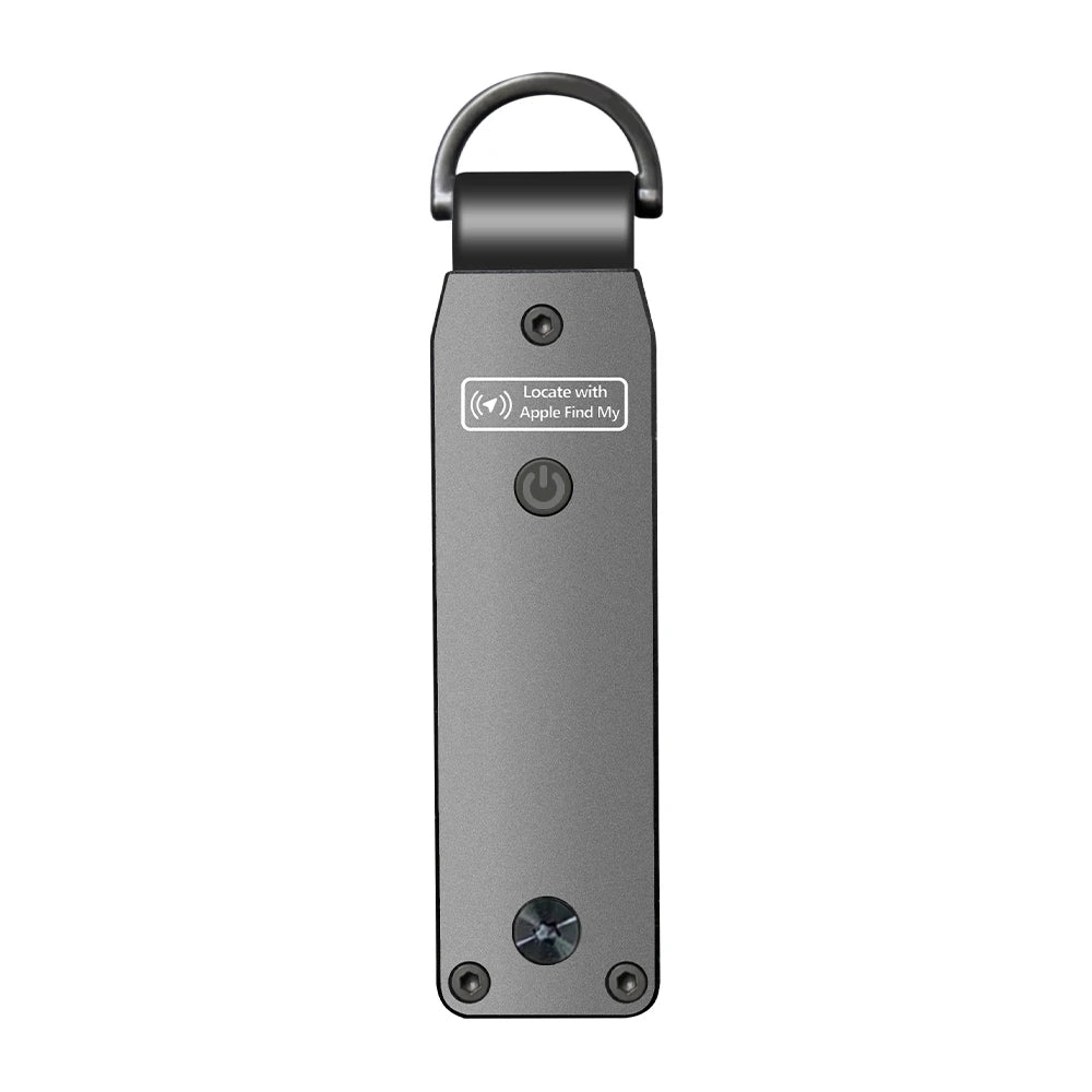 AirTag Key Holder - Built-In Tracker Keychain for 2–3 Keys, GPS Key Finder for Men & Women (iOS Only)