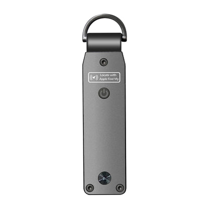 AirTag Key Holder - Built-In Tracker Keychain for 2–3 Keys, GPS Key Finder for Men & Women (iOS Only)