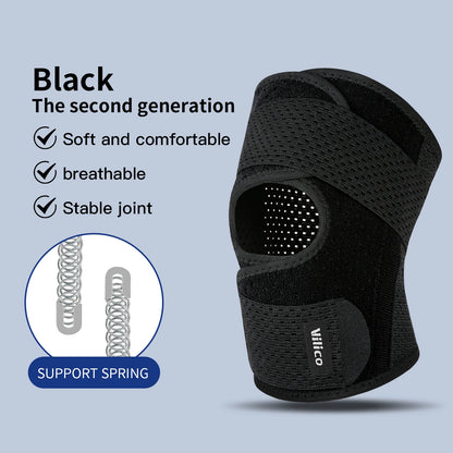 Unisex Sports Knee Pads - Lightweight Breathable Supports for Basketball, Running & Hiking