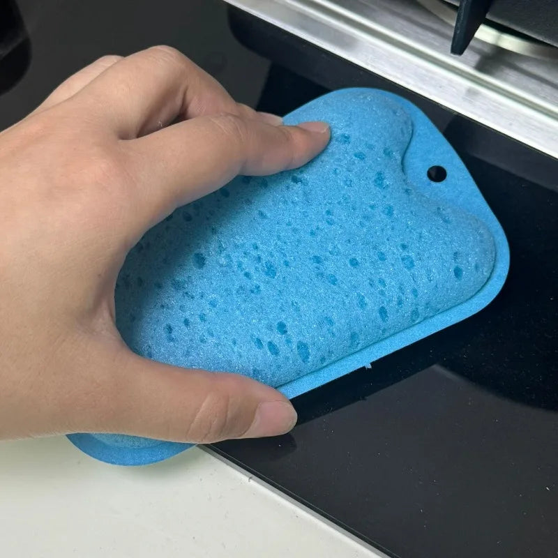 Kitchen Cleaning Sponge - Soft Absorbent Rust Scrubbing Pad for Dishwashing and Household Cleaning