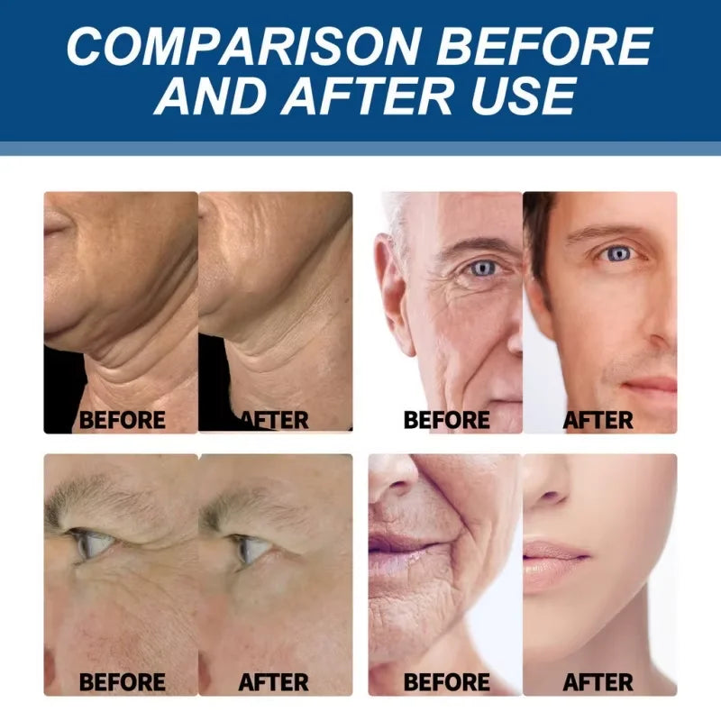 Men’s Retinol Anti-Wrinkle Cream – Collagen Firming Moisturizer for Face & Neck, Korean Anti-Aging Skin Care