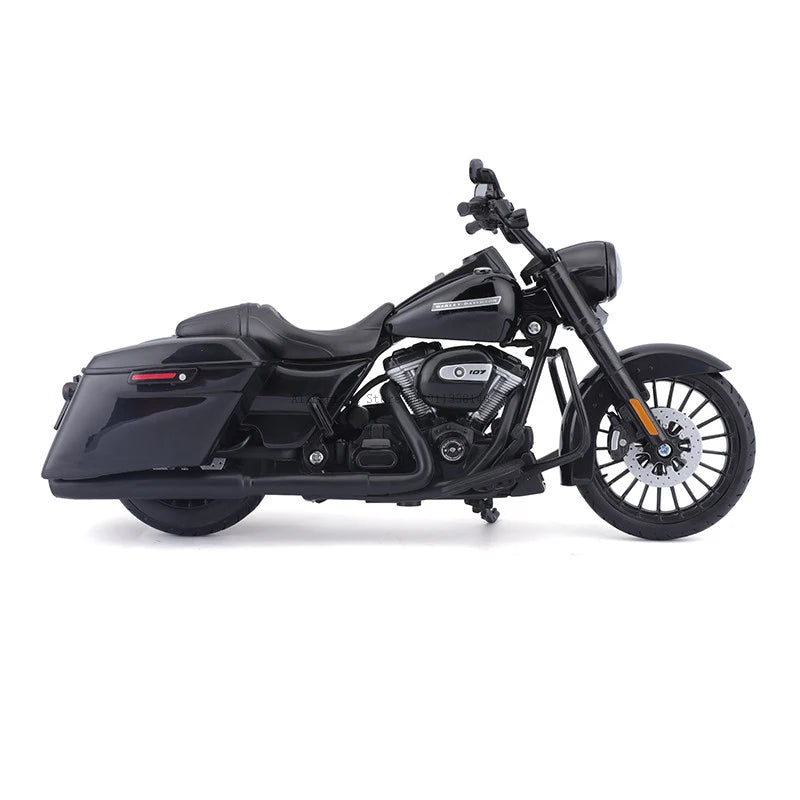 Maisto 1:12 Harley Davidson 2017 Road King Special – Classic Die-Cast Motorcycle Model Collectible Toy Gift
