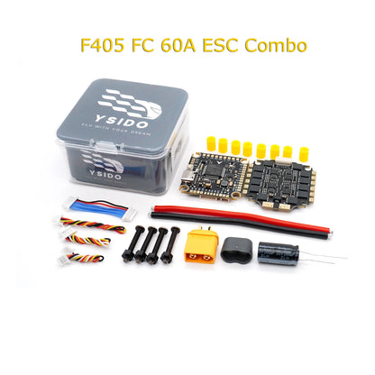 F405 V3 & F722 Flight Controller Stack — BLS 4-in-1 60A/80A ESC 2-6S LiPo for FPV Racing Drone Quadcopter