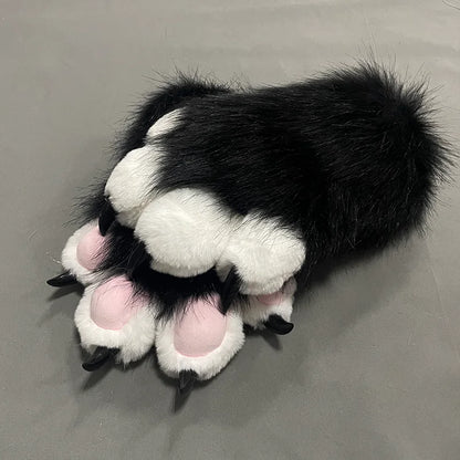 Custom Furry PAWS Long Gloves – Cartoon Kigurumi Fursuit Cosplay Costume Accessory Pair