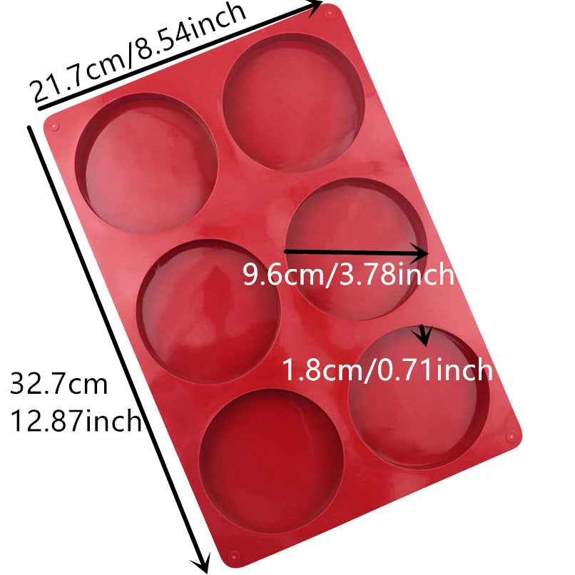 Cylinder Silicone Mold – Multi-Purpose Baking Tool for Soap, Jelly, Pudding, Chocolate, Cookies & Resin Crafts