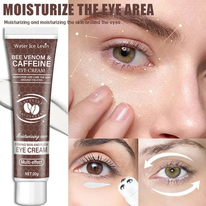 Natural Caffeine Eye Cream 20g – Intensive Moisturizing & Firming Treatment for Dark Circles, Puffiness, Wrinkles & Anti-Aging Eye Care