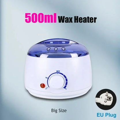 200/500ml Electric Wax Heater – Hot Paraffin Pot for Hair Removal & Waxing