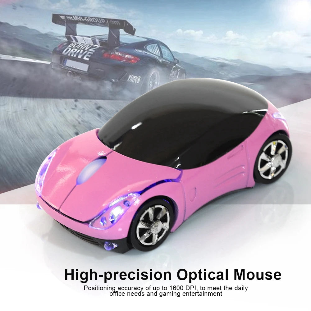 2.4G Wireless Optical Mouse 1600 DPI – Portable USB Mouse for Mac, Windows PC & Tablet, Ideal for Gaming & Office Use