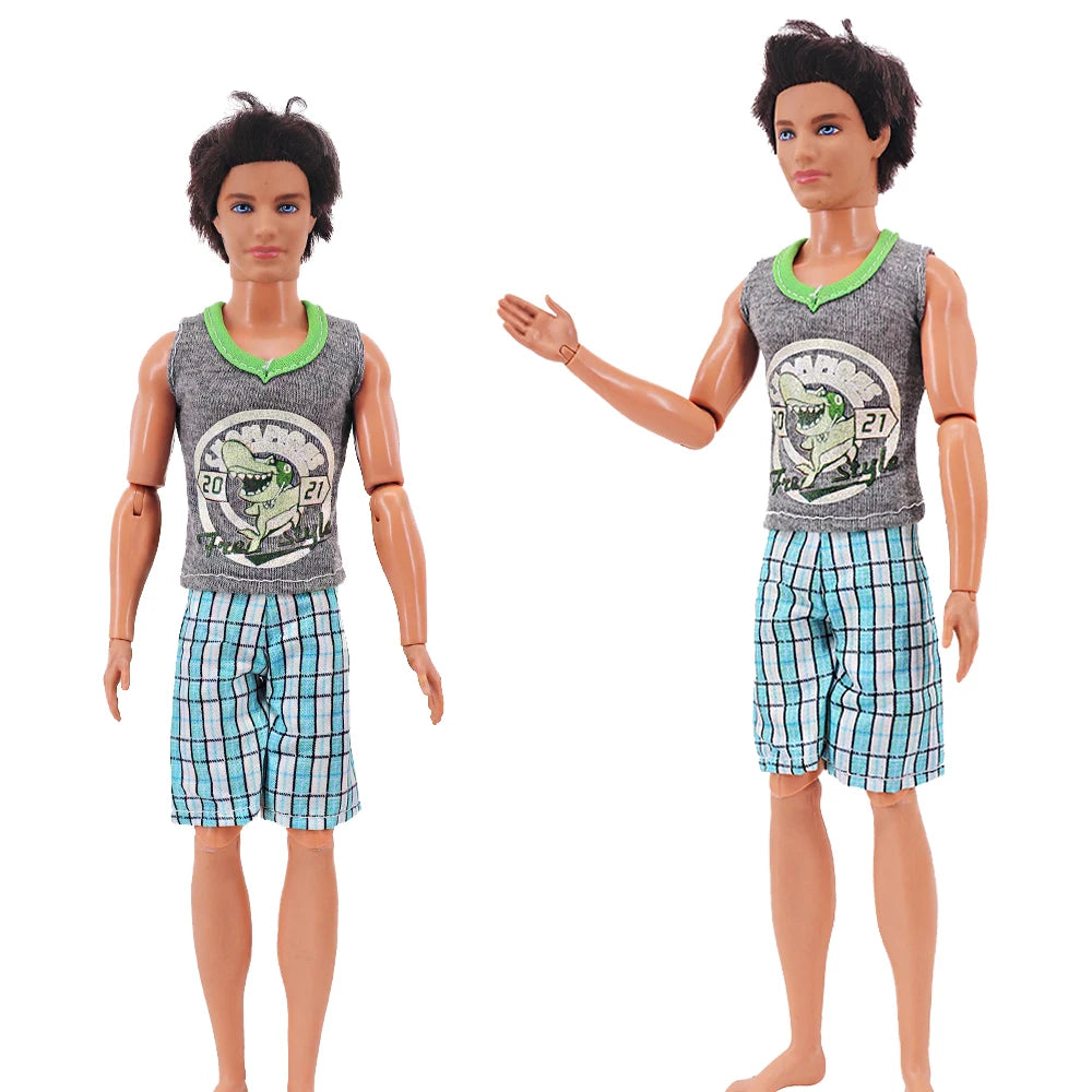 High-Quality 30cm Doll Dress — Clothes for Babi & Ken Dolls, Perfect Birthday & Christmas Gift for Girls