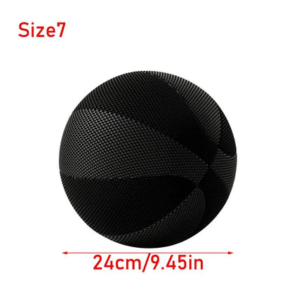 Weighted Training Basketball - Size 5/7 Silent High-Bounce Foam Ball for Indoor Dribbling & Home Workouts