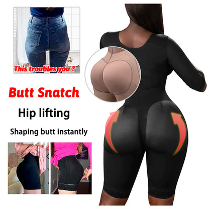 Colombian Girdle Shapewear – Tummy Slimming Bodysuit Corset, Full Body Reducer & Postpartum Shaper