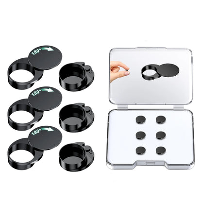 FONKEN Rotating Camera Privacy Cover for Meta Smart Glasses - Physical Lens Cap and Dust Protector for Enhanced Privacy and Security (2–6 Pieces)