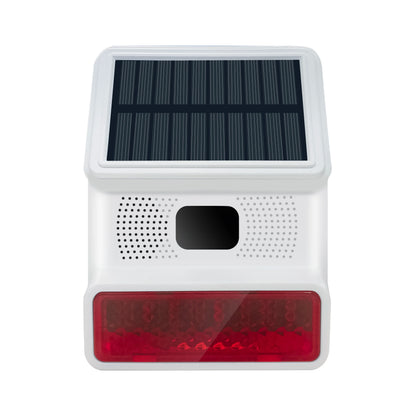 IP65 Waterproof Wireless Solar Strobe Siren Alarm – 433MHz Security for WiFi & GSM Home Alarm System