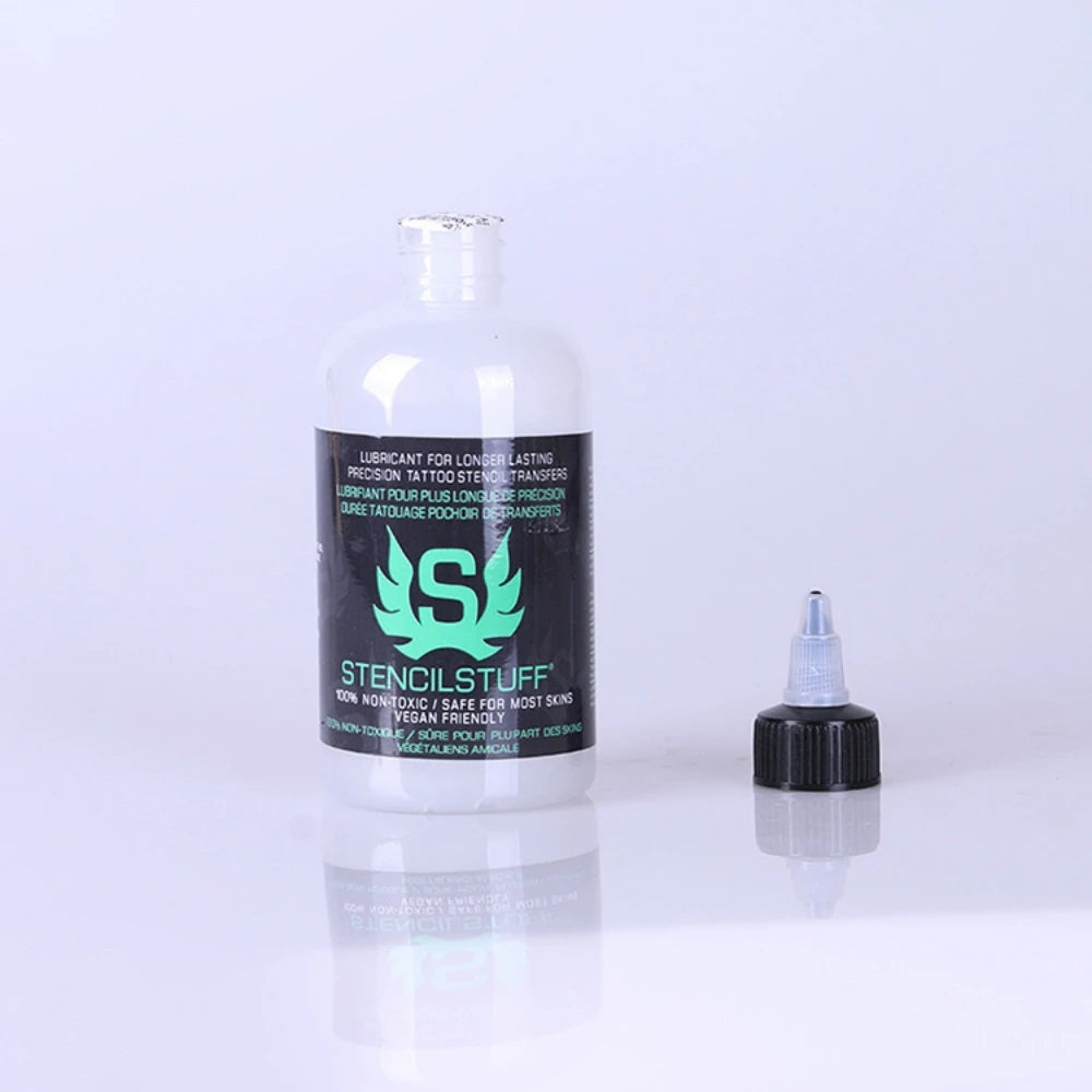 Professional Tattoo Stencil Transfer Gel (30/120/250ML) – Thermal Copier Transfer Solution Cream for Tattoo Ink Application