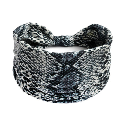 Bohemian Wide Cotton Stretch Headband for Women – Turban Headwrap, Bandage Hairband, Bandana Hair Accessories