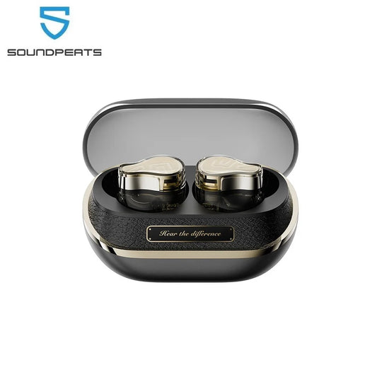 SoundPEATS H3 Hybrid 3-Driver Wireless Earbuds — Bluetooth 5.4, 55dB Adaptive ANC, LDAC & aptX Hi-Res Audio, 6-Mic CVC8