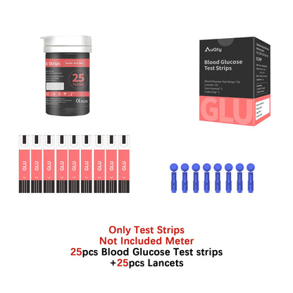 3-in-1 Multifunction Cholesterol, Uric Acid, and Blood Glucose Meter – Diabetes, Gout, and Blood Sugar Monitor with Test Strips
