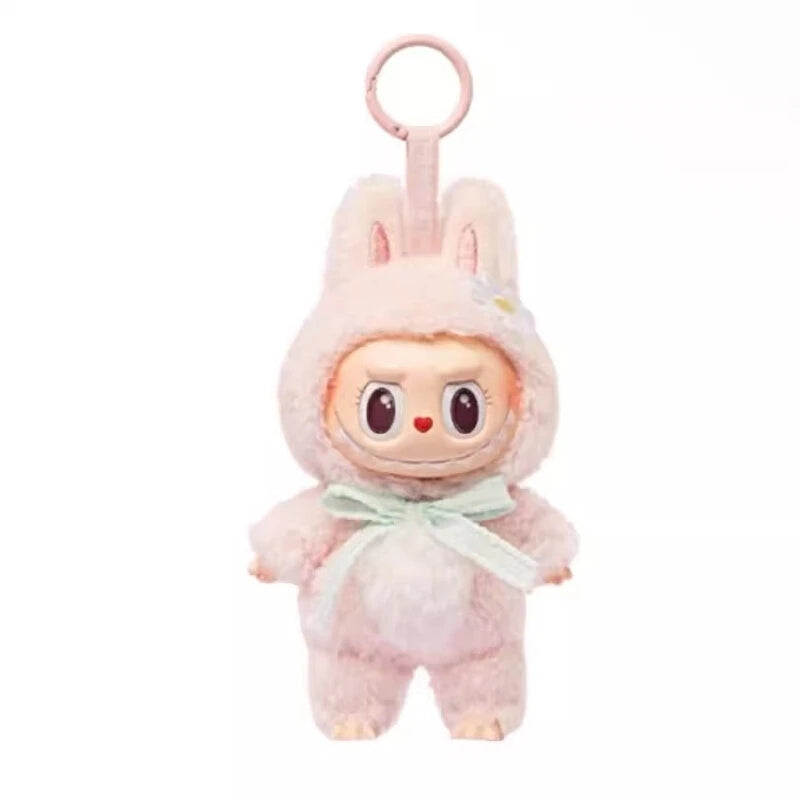 Labubu Sweetheart Doll Mokoko Plush Pendant — First Generation Vinyl Pulling Cloth Hanging Decoration