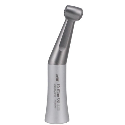 NSK FX25 FX65 1:1 Direct Drive Contra Angle — Low-Speed Dental Handpiece with Mini Head for Polishing