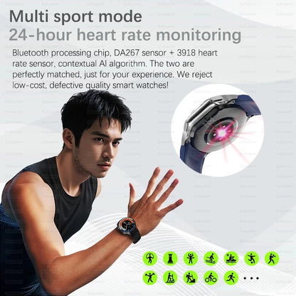 2024 OPPO Watch X Smartwatch — 4G, AMOLED Display, Music & Video, Bluetooth Call, IP68 Waterproof, Compatible with TWS Earphones