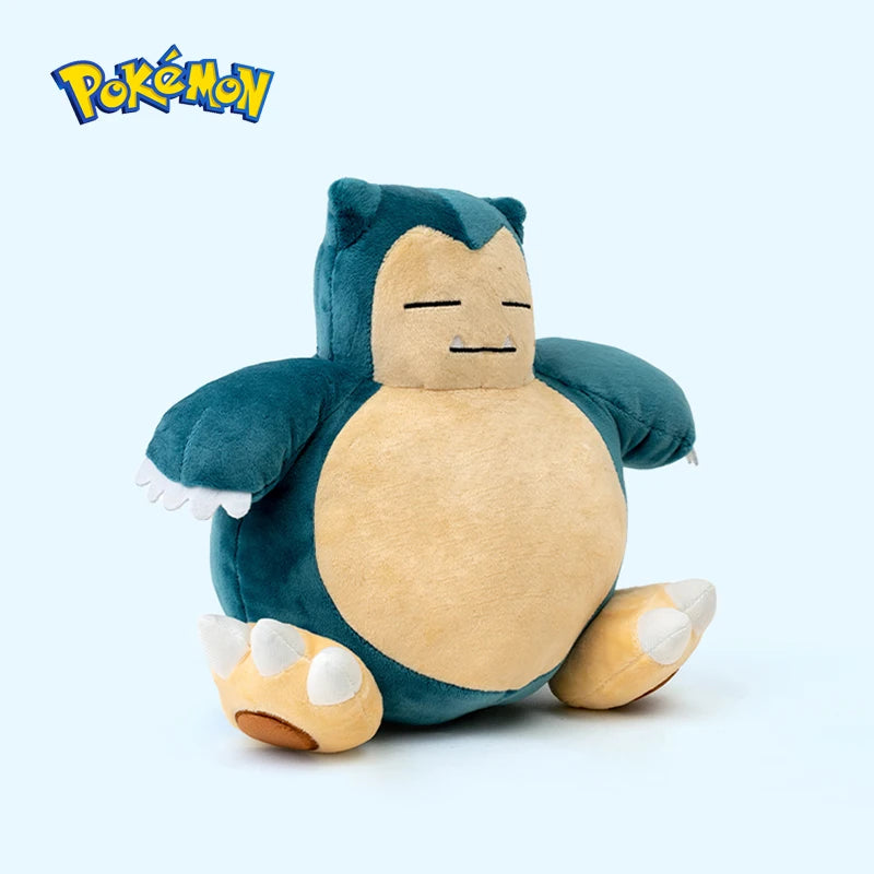 Pokemon Kawaii Snorlax Plush Toy – Cute Stuffed Doll & Throw Pillow, Birthday Gift for Kids, Boys & Home Decor