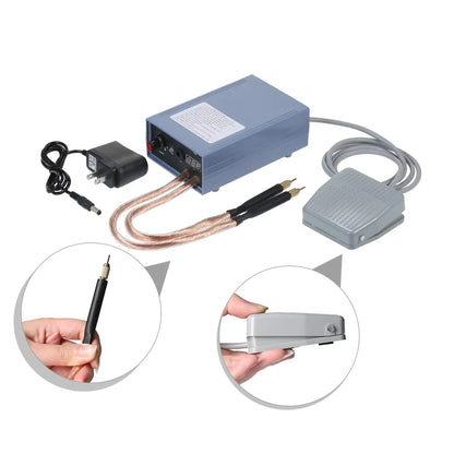 5000W Mini Portable Spot Welder Kit for 18650 Battery Packs – DIY Micro Spot Welding Tool with 0.15mm Nickel Strip Compatible