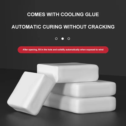 White Waterproof Sealing Putty – Quick-Drying Duct Seal Clay for Pipe Connections, Wall Holes, and Air Conditioner Sealing Repairs