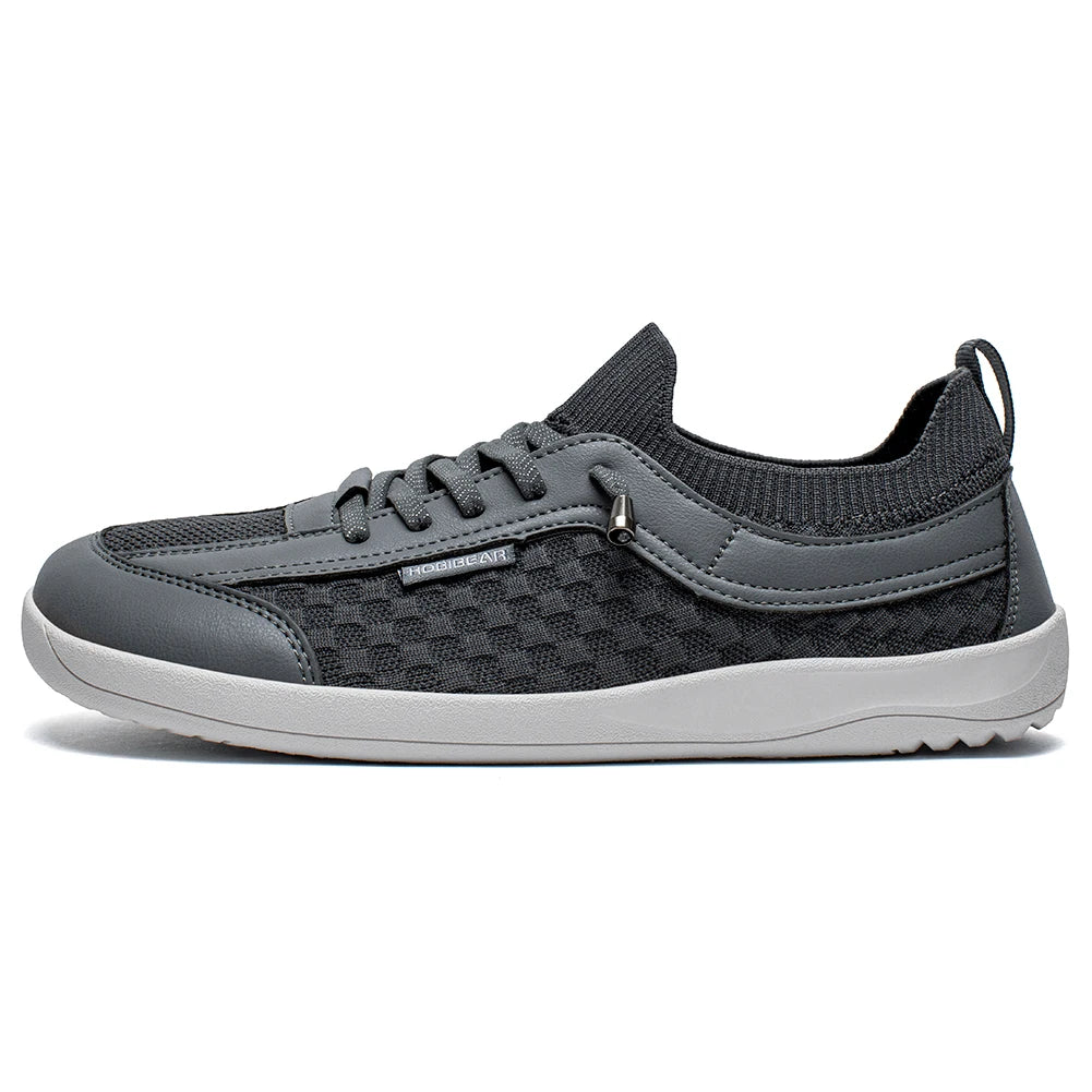 HOBIBEAR Barefoot Shoes – Lightweight, Breathable Slip-On Minimalist Walking Sneakers for Men & Women, Wide Toe, Zero Drop Sole