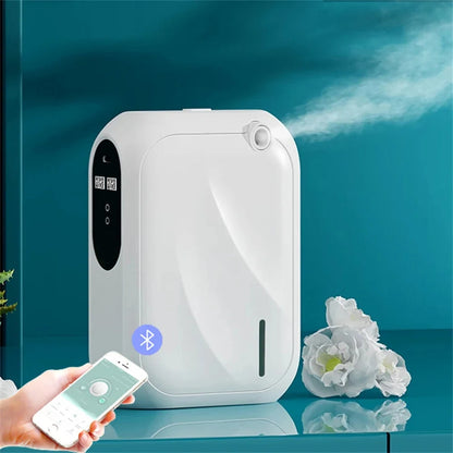 Aroma Diffuser Scent Machine – Bluetooth APP-Controlled Fragrance Distributor with 200m³ Coverage for Home