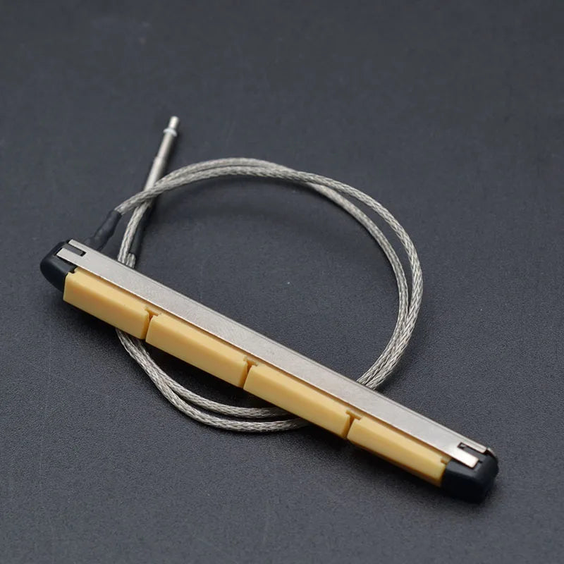 Rosewood U-Bass Bridge - Adjustable Saddle Bridge with Height Screws for 4/6 String Acoustic Bass Guitar