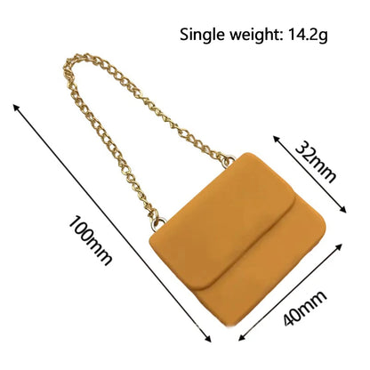 1:12 Dollhouse Miniature Shoulder & Crossbody Bags – Decorative Toy Accessories for Dollhouse Collectors