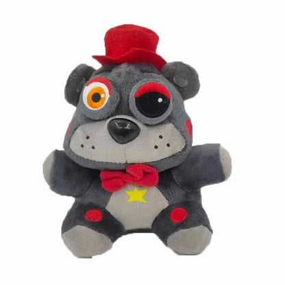 FNAF Freddy’s 18cm Plush Toy – Stuffed Bear & Rabbit Game Plush for Kids Birthday & Christmas Gift