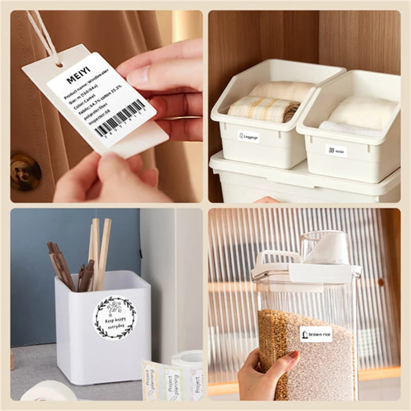 NIIMBOT B21 Portable Thermal Printer – 1500mAh Wireless Sticker Printer with Self-Adhesive Labels for Barcode, Clothing & Jewelry