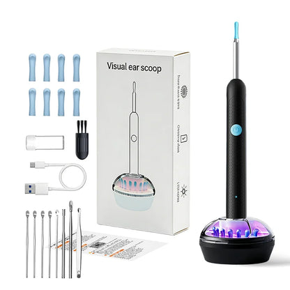 2025 Upgraded Visual Ear Wax Cleaner with Camera – Safe Earwax Removal Endoscope Tool with 5MP HD for Ear Care