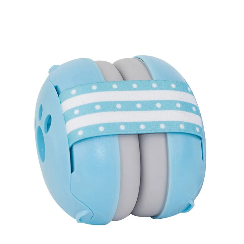 Baby Ear Protection Earmuffs – Elastic Noise Reduction Headphones for Toddlers, Protects Hearing & Improves Sleep