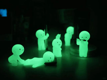 Smiski Hippers Luminous Elf Blind Box – Cute Mini Night Light Doll, Cartoon Figure Christmas Gift