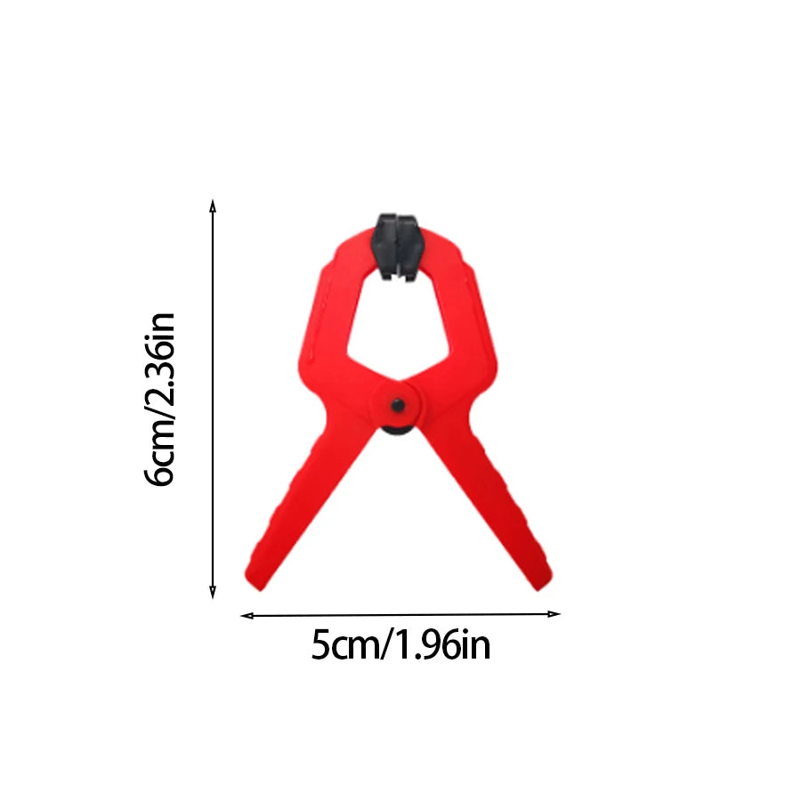 DIY Model Clamp Tool with Silicone Anti-Slip Pad – Seamless Fixing Clip for Model Making, Woodworking & Metal Craft Accessories
