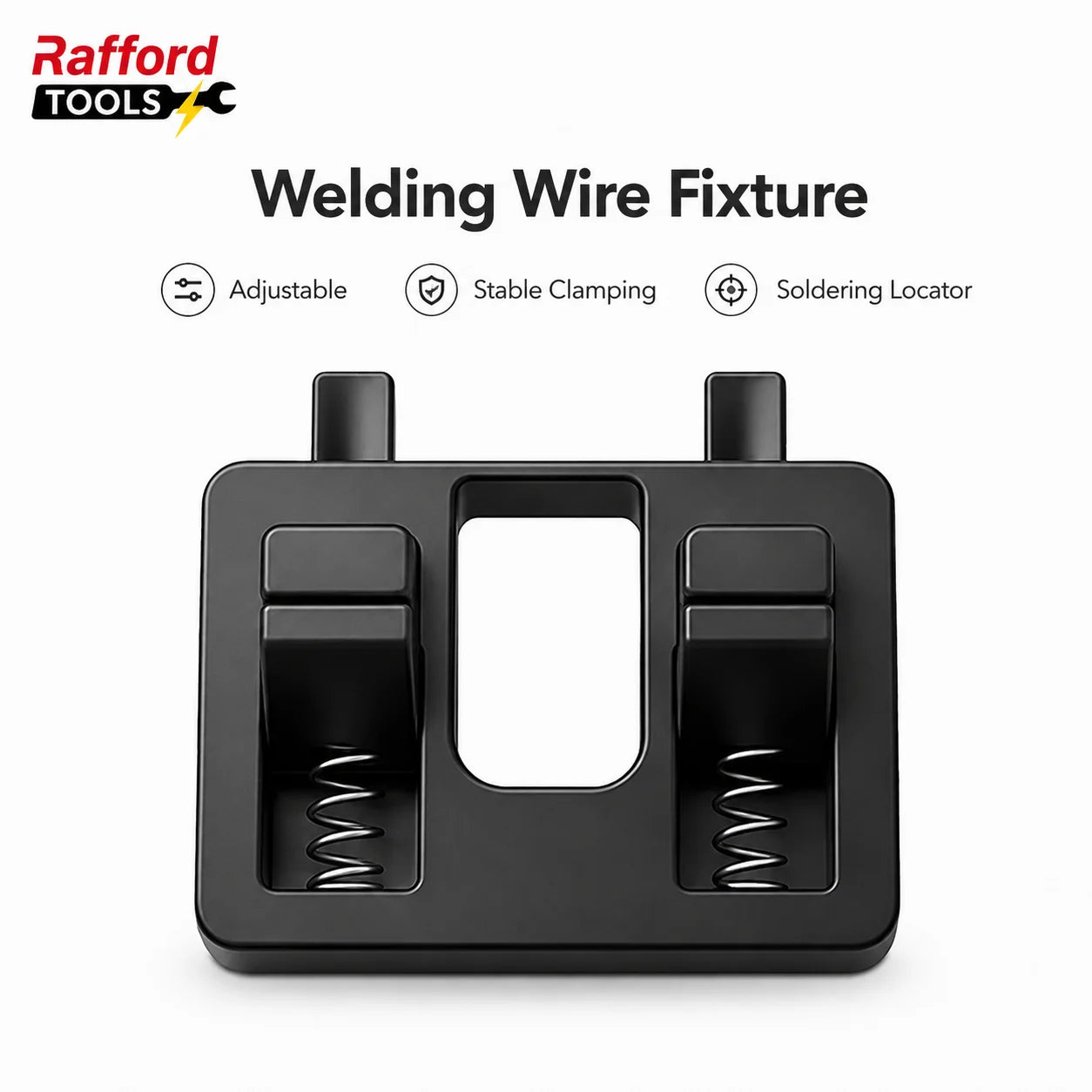 Rafford Welding Wire Fixture - Adjustable Suction Bracket Clamp for PCB and Electronics Repair Work