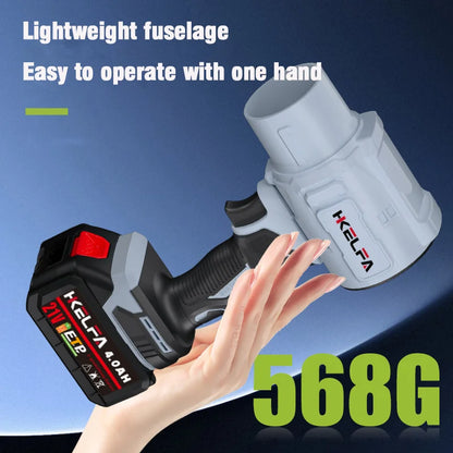 2000W Electric Turbo Blower – Handheld Cordless Jet Fan for Car Drying, Dust Removal & Air Blowing
