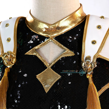 Zoey Rumi Mira Demon Hunters Cosplay Costume (HUNTR X Kpop) — Halloween/Stage Wig & Uniform